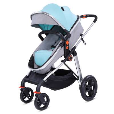 en1888 56cm high seat baby stroller  light luxurious  New born bassinet carrycot