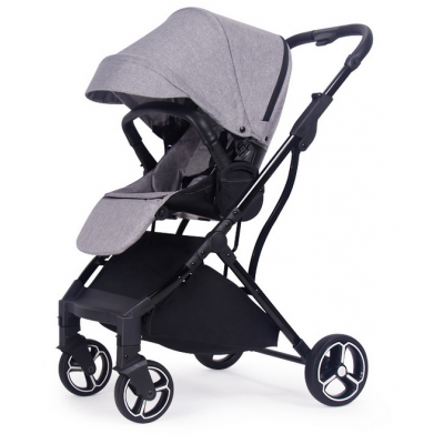 Lightweight Stroller with 5-Point Safety System and Multi-Positon Reclining Seat Extended Canopy Easy One Hand Fold